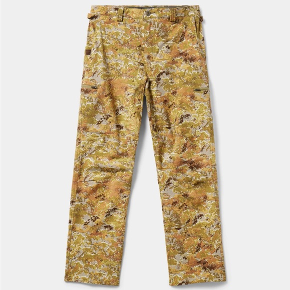 Duck Camp contact softshell Hunting Pants 34R Camo HP1006 Fleece Lined Tech